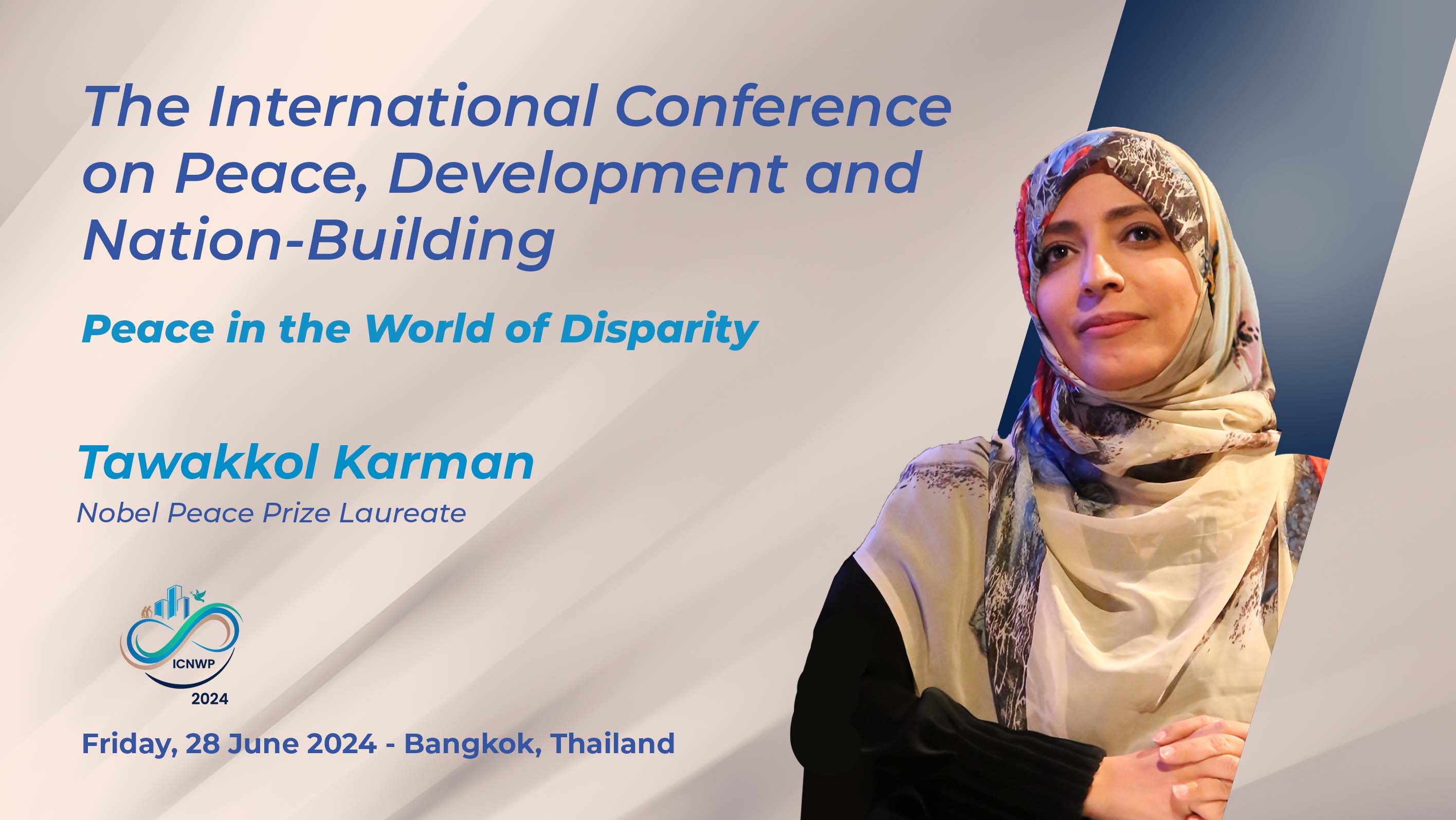 Tawakkol Karman to attend international conference on peace, development, and nation-Building in Thailand